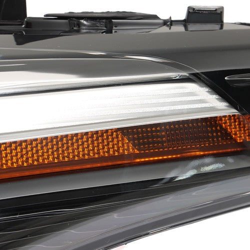 Solid Spare For Toyota Tundra 2022-2023 LH/Driver Side LED Black Clear Headlight Headlamp