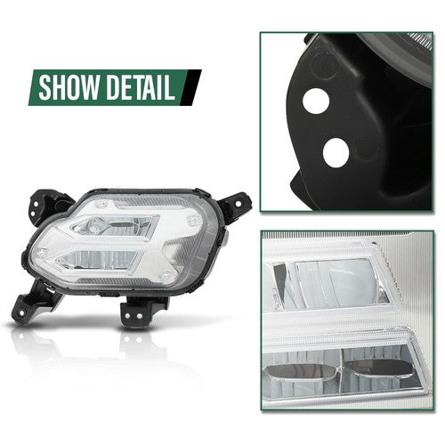 Solid Spare LED Daytime Running Light Fog Light Fit For 21-22 Kia Sorento Right Side