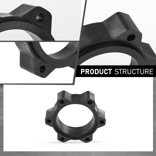 Solid Spare Air Spring Spacer Kit CV Spacers Fit For 6" Lift 01-10 Chevrolet/GMC 2500HD 4WD