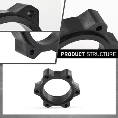 Solid Spare Air Spring Spacer Kit CV Spacers Fit For 6" Lift 01-10 Chevrolet/GMC 2500HD 4WD