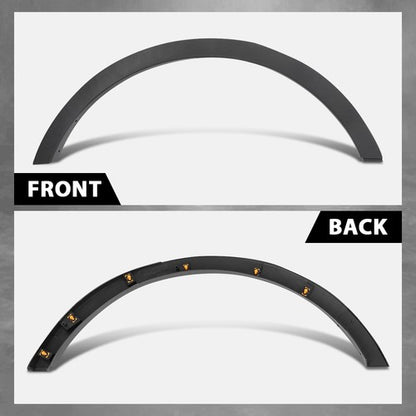 Solid Spare Rear Right Side Fender Flare Wheel Arch Molding Fit For 2013-2016 Ford Escape