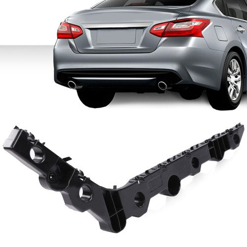 Solid Spare Fit For 16-18 Nissan Altima Rear Bumper Bracket Right Passenger Side Black