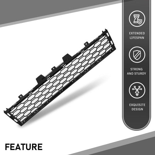 Solid Spare Fit For 2019-2023 BMW X5 Front Center Bumper Grille w/ M Sport Package BM1036202