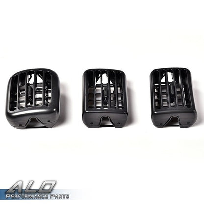 Solid Spare A/C Heater Dash Bezel Vents Fit For 98-02 Dodge Ram 1500 2500 3500 Dashboard