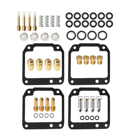 Solid Spare 4 SET NEW Carburetor Repair Kit Rebuild For Yamaha FZ600 YX600 Radian FZ YX 600