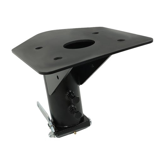 Solid Spare Wheel Adapter Hitch to Gooseneck Fifth (5th) Adjustable Forward Offset 12"-17"