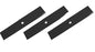 Solid Spare (3) Little Wonder Gas Edger Compatible Blade 10" with 1/2" Hole 40-409 - 4 Sided