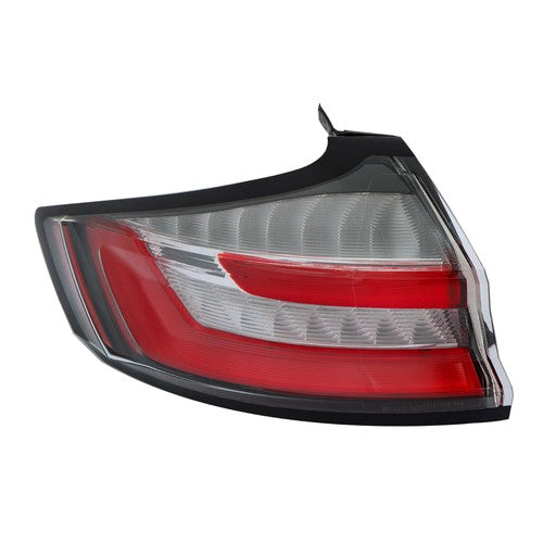 Solid Spare LH/Driver Side Rear LED Outer Lamp Tail Light For Ford Edge 2019-2023 Red Lens