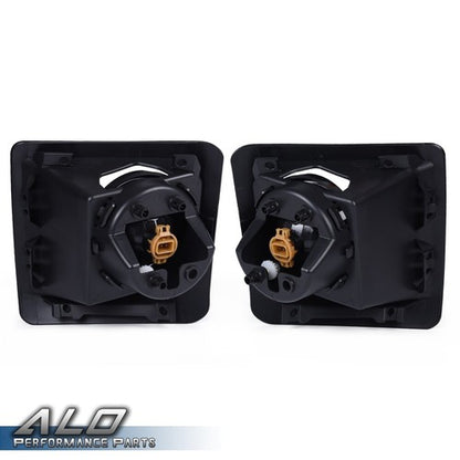 Solid Spare Fit For 14-15 GMC Sierra 1500 Bumper Fog Lights Driving Lamps Left+Right Smoke
