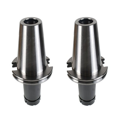Solid Spare 2Pcs CAT50-ER32 COLLET CHUCK 6" Gage Length Tool Holder Set New