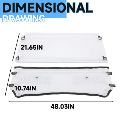 Solid Spare Clear Front Vented Windshield For Kubota RTV 900 RTV 900XT RTV 900XTG RTV900