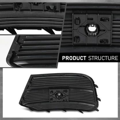 Solid Spare Fit For 2016-2018 Audi Q3 Front Right Side Lower Bumper Cover Grille AU1039135