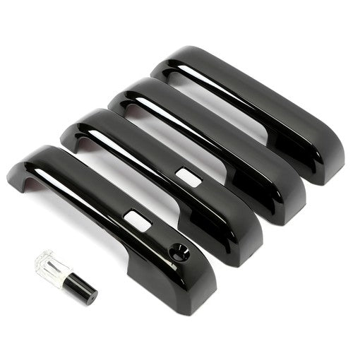 Solid Spare Door Handle Cover For 17-22 Ford F250 F350 Super Duty W/SmartKey Touch 4 Door