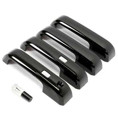 Solid Spare Door Handle Cover For 17-22 Ford F250 F350 Super Duty W/SmartKey Touch 4 Door