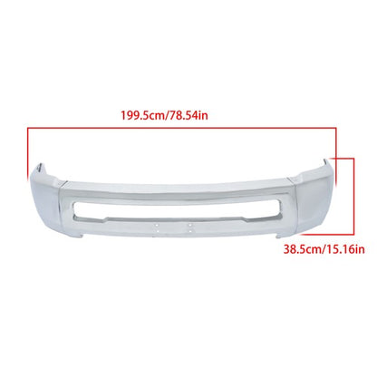 Solid Spare Chrome CH1002391 Split For RAM 2500 3500 2010-2018 Front Lower Bumper W/o Holes