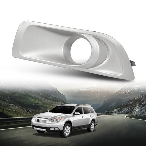 Solid Spare Fit For 2010-2012 Subaru Outback Front Bumper Fog Light Bezel Lamp Trim Left