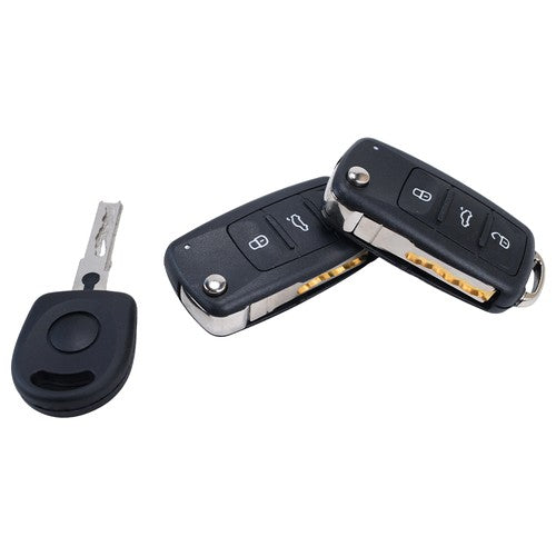 For VW Jetta  W/Remote 2006-2018 Key Ignition Switch Door Lock Cylinder