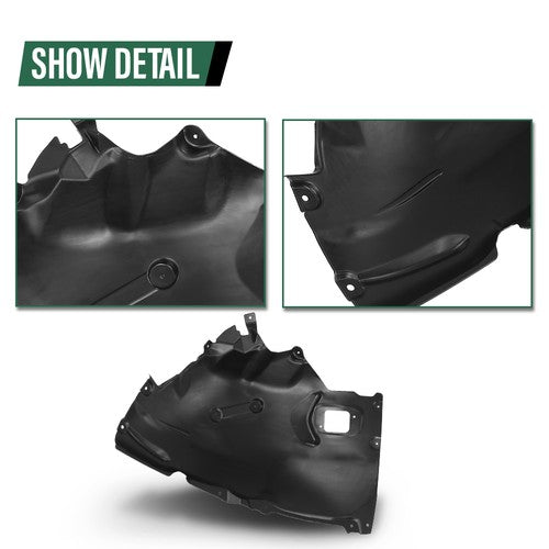 Solid Spare Fit For 2019-2025 BMW 330i Front Fender Liner Left Driver Side | Front Section