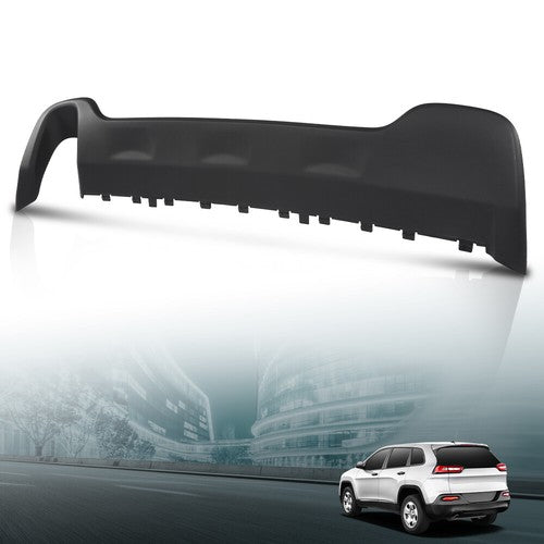 Solid Spare Rear Bumper Face Bar Trim Molding Step Pad For 14-2018 Jeep Cherokee 68210025AA