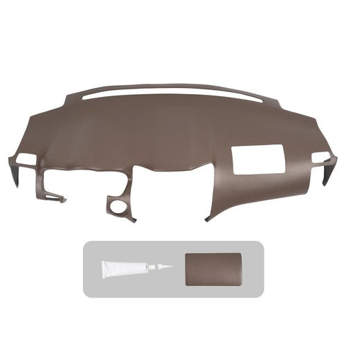 Solid Spare Molded Dash Cover Overlay Cap Tan Brown For 2004-2009 Lexus RX330 RX350 RX400H