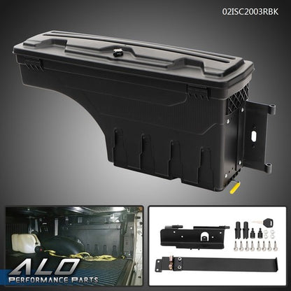 Solid Spare Fit For 2007-2020 Toyota Tundra Rear Right Side Truck Bed Storage Box Toolbox