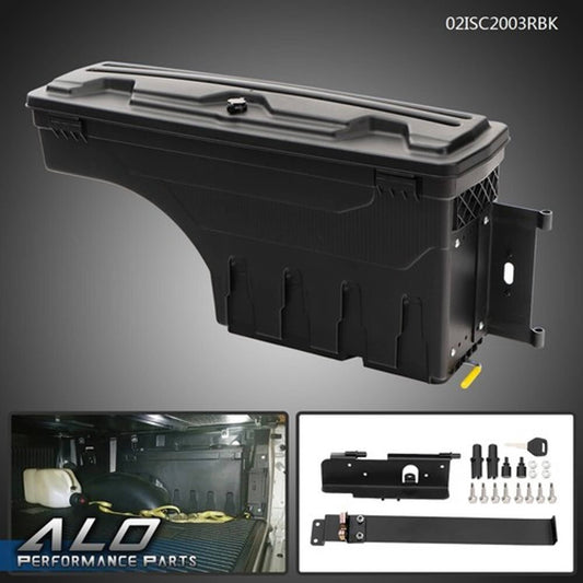 Solid Spare Fit For 2007-2020 Toyota Tundra Rear Right Side Truck Bed Storage Box Toolbox
