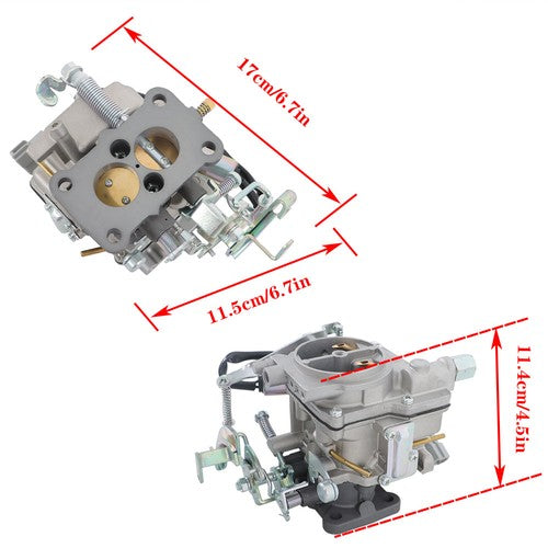 Solid Spare 21100-13420 New 2 Barrel Carburetor For Toyota Corolla Forklift 5K 1983-2021