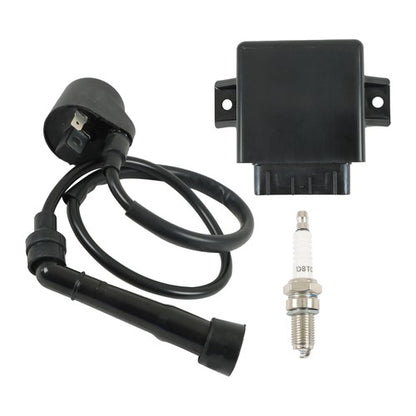 Solid Spare Ignition Coil Spark Plug CDI Box For Polaris Predator 500 2005 2006 2007 3089613