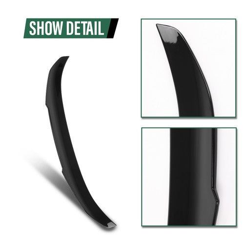 Solid Spare Fit For 20-22 BMW 2 Series F44 PSM Style Gloss Black Rear Trunk Spoiler Wing