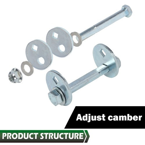 Solid Spare Fit For 98-12 Ranger Explorer Mazda Front Alignment Camber Caster Cam Bolt Kit