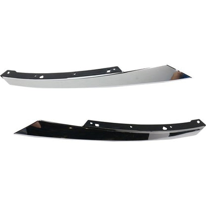 For 2016 2017 2018 Honda Civic Front Upper Grille Grill&Fog Lights Lamps Set