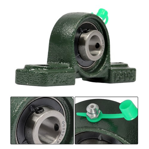 Solid Spare New 4Pcs UCP202-10 Pillow Block Mounted Ball Bearing 5/8" Bore Cast Iron Base