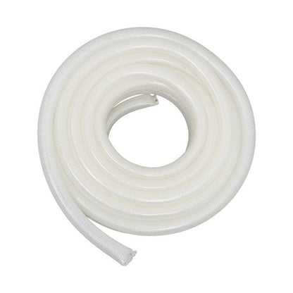 Solid Spare 1" ID × 1-19/64" OD 50ft Clear Braided Hose High Pressure Flexible Reinforce PVC