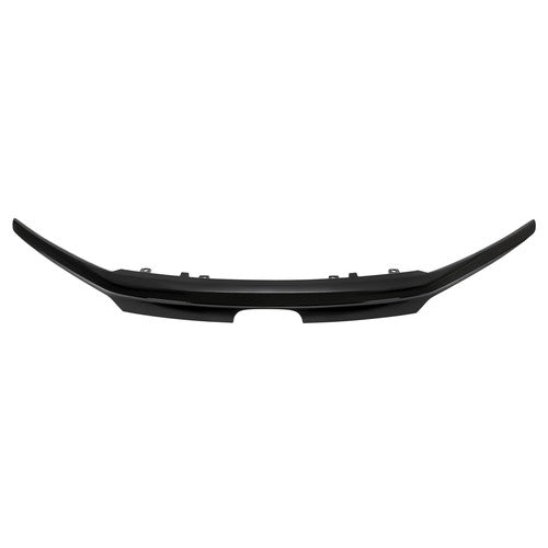 Solid Spare Fit 2019-21 2022 Honda Pilot Front Upper Grille Full Glossy Black Grill Assembly