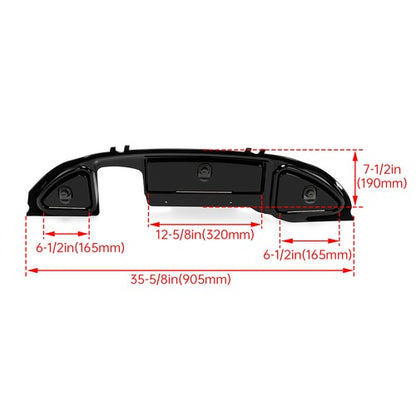 Solid Spare DashBoard Dash Cover With keys For Club Car Precedent Tempo Onward 2008.5-Up