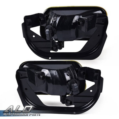 Solid Spare Fit For 2010-2018 Dodge Ram 2500 3500/09-12 Ram 1500 Yellow Lens Fog Lights Lamp