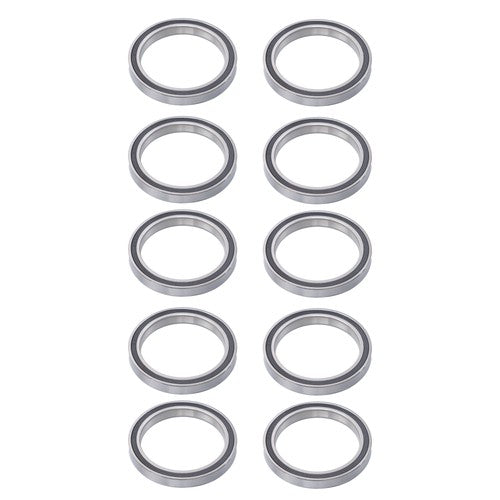Solid Spare 10Pcs 6809-2RS Deep Groove Ball Bearings 45mm Inner Dia 58mm OD 7mm Bore Sealed