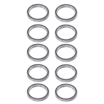 Solid Spare 10Pcs 6809-2RS Deep Groove Ball Bearings 45mm Inner Dia 58mm OD 7mm Bore Sealed