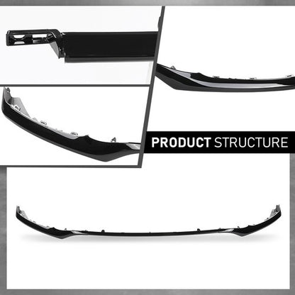 Solid Spare Fit For 2021-2024 Toyota Camry SE XSE Front Lower Grille Trim Molding Black