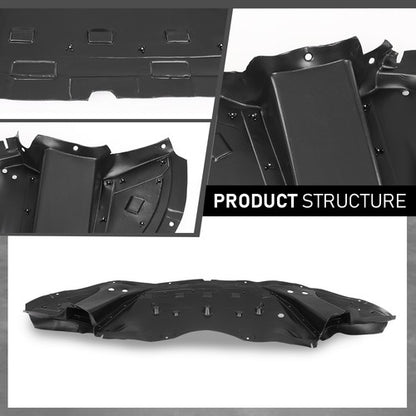 Solid Spare Front Engine Splash Shield Under Cover Fit For 2015-2023 Dodge Charger RWD