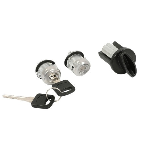 Solid Spare For Ford F250 F350 E150 Ignition Switch Lock Cylinder+Door Lock Cylinder 2 Keys