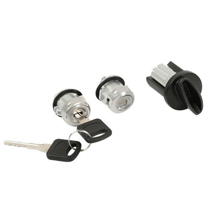 Solid Spare For Ford F250 F350 E150 Ignition Switch Lock Cylinder+Door Lock Cylinder 2 Keys