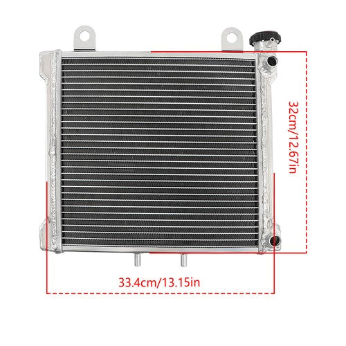 Solid Spare 2 Row Radiator 709200145 For Can-Am Bombardier DS650 01-05 DS650X 04-07 DS650