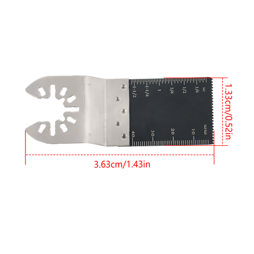 Solid Spare Bi-Metal Oscillating Multitool Quick Release Oscillating Saw Blades Set of 50
