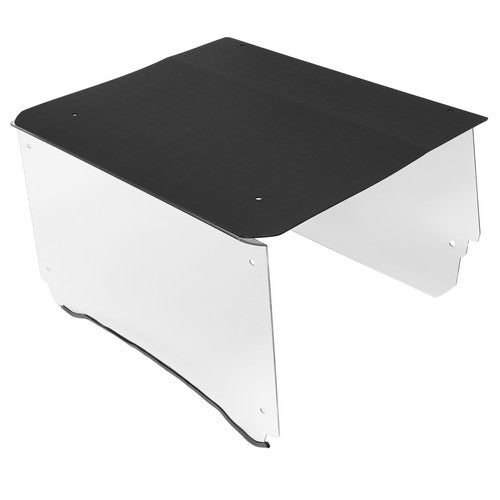 Solid Spare For 2009-2021 Polaris Rzr 170 Front And Rear Windshield Scratch Resistant & Roof