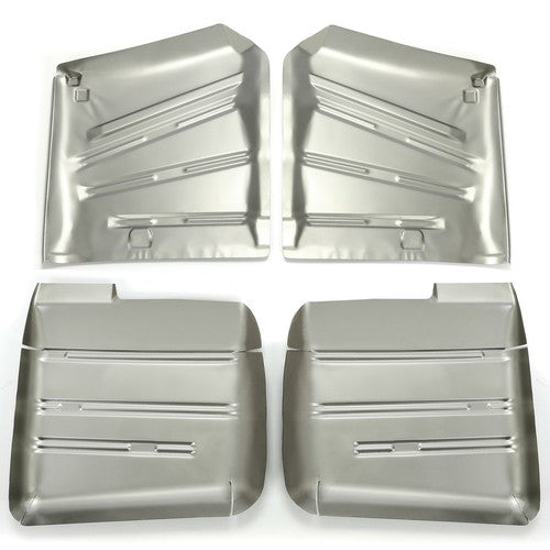 Solid Spare 4 Set Floor Pans For 1958 Chevrolet Impala Bel Air Biscayne Delray