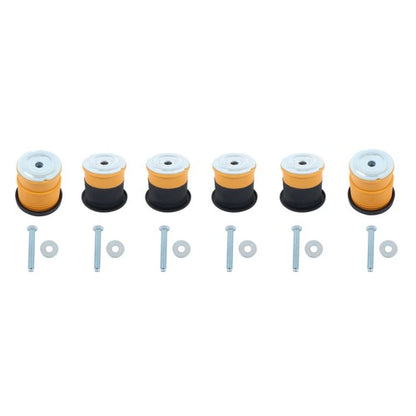 Solid Spare 6× Body Cab Mount Kit 924-329 For 05 2006 07 F-250 F-350 F-450 F-550 Super Duty