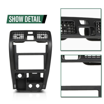 Solid Spare Radio Climate Control Center Dash Panel Bezel Fit For Toyota 4Runner 1999-2002