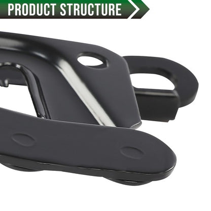 Solid Spare Fit For 2007 2008 2009 2010 2011 Toyota Camry Hood Hinges Left & Right Pair Set