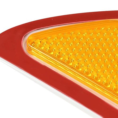 Solid Spare Fit For 2012-2015 BMW 328i Amber Bumper Reflector Side Marker Front Left & Right